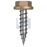 Hobsons - #10-12 x 20 Pale Terracotta - Cl4 As3566 Needle Pt Sds Flanged Hex | Q150-Pt (Pack Of 1000)